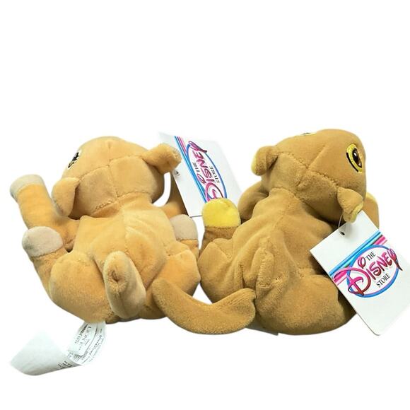 Lion King Vintage Disney Store 12 Mini Beanie Babies Plush Toys Set - Picture 6 of 11